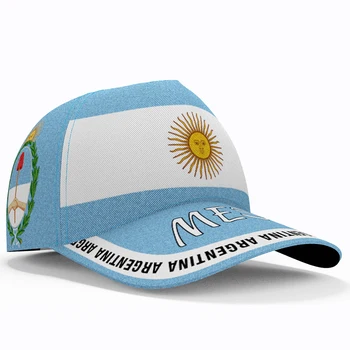 Argentina Baseballové Čepice Zdarma Vlastní Jméno Cestování Arg Země Tělocvičny Messi Klobouky Ar Vlajky Španělské Argentinský Národ Diy Slova Pokrývky Hlavy