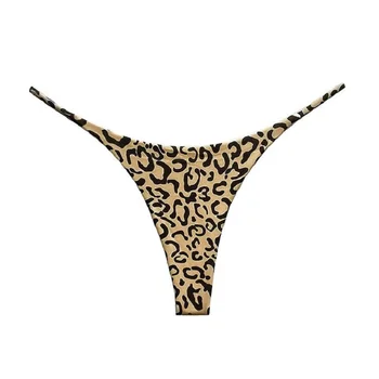 G String Leopard Ženy Kalhotky Bavlna Květina Sexy Kalhotky Tanga s Nízkým Pasem T-back spodní Prádlo Bezešvé Femlae spodní Prádlo Velikosti S-XXL