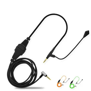 Nový 3,5 mm Boom Hlasitosti Mikrofonu Kabel Pro V-MODA Crossfade M-100 LP LP2 M-80 V-80 Herní Sluchátka Skype PS4, Xbox One, Telefony