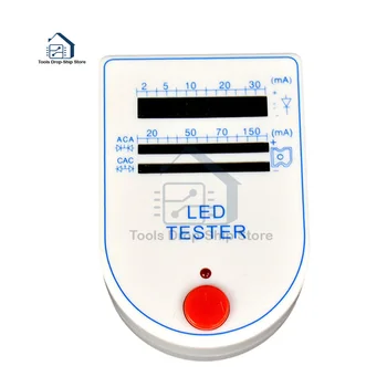 2~150mA Mini Šikovný LED Test Box Tester Pro Světlo-emitující Dioda Žárovky Baterie Tester Zařízení Šikovný LED Tester