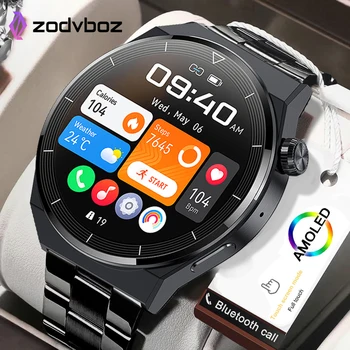 Pro Huawei Watch GT3 Pro AMOLED Chytré Hodinky Muži Vlastní Volby přijetí Hovoru Sport Fitness Tracker Muži Vodotěsné Smartwatch 2022 NOVÉ