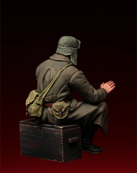 1/35 Pryskyřice Obrázek Model Kit 134 ruský Voják JEDNÉ Postavy v rozloženém stavu bez Nátěru Top