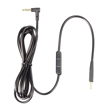 1ks Sluchátka, Kabel S Mikrofonem 1,5 m Kabel pro Iphone, Android 2,5 mm na 3,5 mm Audio Kabel Pro Bose QC25