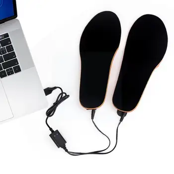 USB Topení Vložky do bot Bezdrátový Inteligentní Dálkové Ovládání Vhodné Vložky velikost EUR Velikost Unisex, aby 35-46 Zimní Teplé Vyhřívané Jarní Řez D8H0