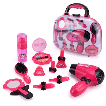 Předstírat, Hrát Girls Kit Bezpečné Non-toxické Hračky Make-up Set Předškolní Děti, Krásu, Bezpečnost Hračky pro Děti, Dívka, Make-up