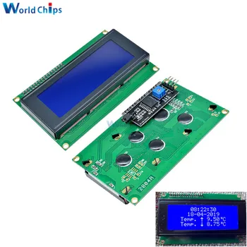 LCD2004 IIC I2C LCD 2004 20x4 Znaků LCD Displej Moduly HD44780 Řadič Modré Podsvícení Pro Arduino LCD
