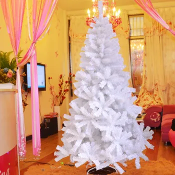 150 CM Vánoční Strom, Bílá Vánoční Dekorativní Dárek Luxusní Šifrování Ploše Pultu a Fasádní Dekorace Články