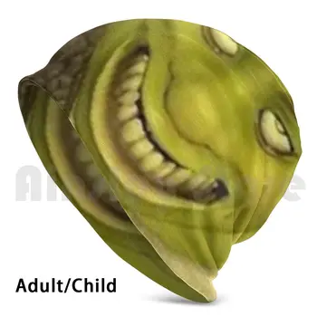 Shrek Meme Beanie Zajišťovací Čepice DIY Tisk Polštář Shrek Shrek Meme Shrek Meme Face