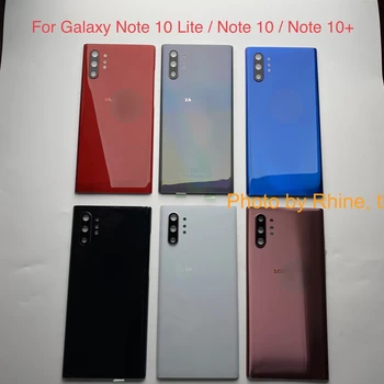 Pro Samsung Galaxy Note 10 N975 Poznámka 10 plus Poznámka 10 Lite NOTE10+ Baterie, Zadní Kryt, Dveře, Bydlení + ucho Kamera Skleněný Objektiv Rám