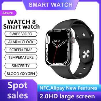 2022 Pro Apple Watch 8 Volání Bluetooth sportovní Bezdrátové Nabíjení Fitness Náramek Vodotěsné Muži Ženy Series 8 Chytré Hodinky Ultra