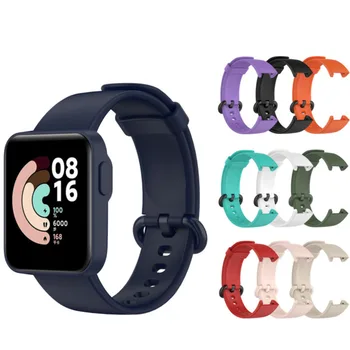 Náhradní Vodotěsné Hodinek Pro Xiaomi Mi Watch Lite/Redmi Hodinky SmartWatch Elastické Silikonové Odolné Proti pádu Popruh