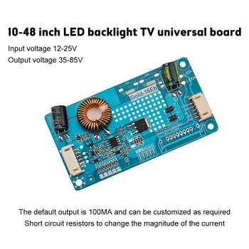 LED LCD Univerzální TV Podsvícení Konstantní Proud Podsvětlení Driver Board Boost, Step Up Modul 10.8-24V do 15-80V 14-37 Palce