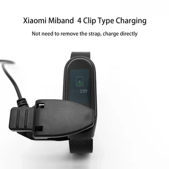 Pro Xiaomi Miband 4 USB Nabíjecí Dock Kabel Kabel Nabíječky Adaptér Náhradní Pro Mi Band 4 Chytrý Náramek Filmu Příslušenství