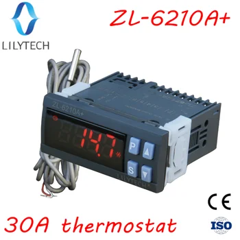 ZL-6210A+, 30A Výstup, Regulátor Teploty, Digitální Termostat, Lilytech, inteligentní Termostat, regulátor teploty, Spínač