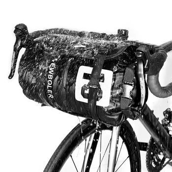 NEWBOLER Nepromokavé Cyklistické Tašky Bikepacking Řídítka Taška Přední Trubky na Kole Pytel 15L/20L MTB Rám Kufru Silniční Kolo Příslušenství