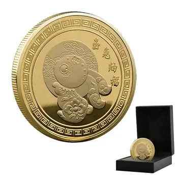 Králík Mince Nový Rok 2023 Rok Králíka Feng Shui Mince, Sběratelské Mince Pro Peníze, Štěstí, Zdraví, Bohatství Čínský Nový Rok