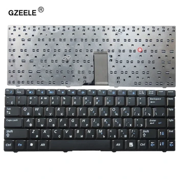 GZEELE Nový Notebook Laptop klávesnice pro SAMSUNG NP-R519 R519 R517 Černý ruský RU verzi - V020660AS1 RU
