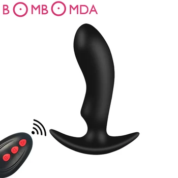 Bezdrátové Dálkové Ovládání Anální Vibrátor Vibrační Masér Prostaty Male Butt Plug Prostata Stimulátor Anální Sex Hračky pro Ženy, Muže