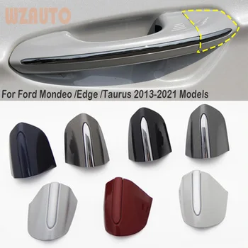Vnější Kliky Dveří Kryt Obložení Vnějšího Zvládnout Dekorativní Krytka Pro Ford Mondeo /Edge /Taurus 2013-2021 Modely