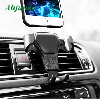 Auto telefon držák pro iPhone proso smartphone držák ventilační držák podpora mobilní telefon