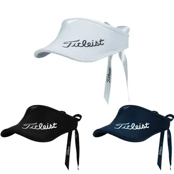 Golf cap sluneční ochrana Venkovní klobouk, žádný horní dýchatelný sport a volný čas sluneční klobouk pro ženy, Kravatu řetězec módní golf cap
