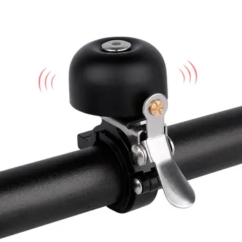Deemount Kvalitní Kolo Mosazný Kroužek 35 mm Eloxovaný Bell Cyklistika Audio Varování Ostrý Zvuk MTB Silniční Kolo Bell Levou Pravou Ruku