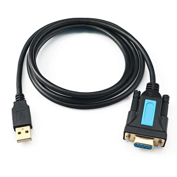 USB Na RS232 Adaptér S PL2303 Čipu USB2.0 Samec Na RS232 Samice Kabel Pro Mac OS, Pro Linux/Windows XP/Vista/7/8/10, 2M
