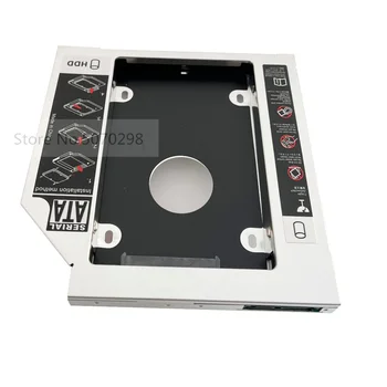 Univerzální Hliníkové 12.7 mm SATA 2. Pevný Disk HDD SSD Optická bay Caddy Rám Pro Fujitsu Celsius H700 H710 H720 AD-7710H DVD