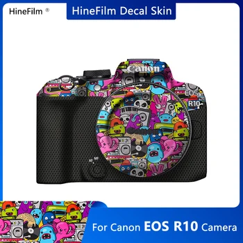 EOSR10 Fotoaparát Obtisk Kůže Proti Poškrábání Obal Kryt pro Canon EOS R10 Kamera 3M Vinyl Premium, Anti Scratch Soudu Zábaly Případech