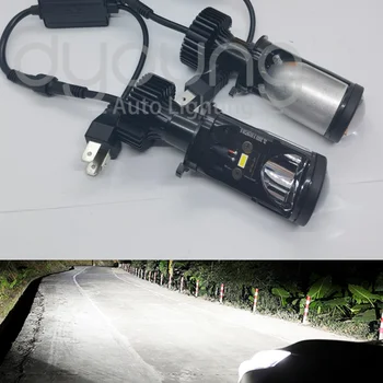 Mini H4 Turbo Led Žárovka Bi Led Projektor Čočky Světlometů Super 20000lm Auto Žárovky Y6 Canbus 90W Hi/Lo Automotivo Y8 30000lm