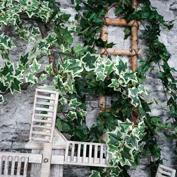SunMade 180 CM Ivy Révy Zelené Ratan Umělý Révy Zavěšení na Zeď Dekorace Zahradní Dekorativní Accessaries Falešné Rostliny