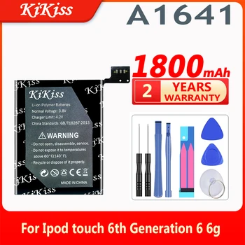KiKiss 1800mAh Náhradní Baterie pro Ipod Touch 6. Generace 6 6g A1641